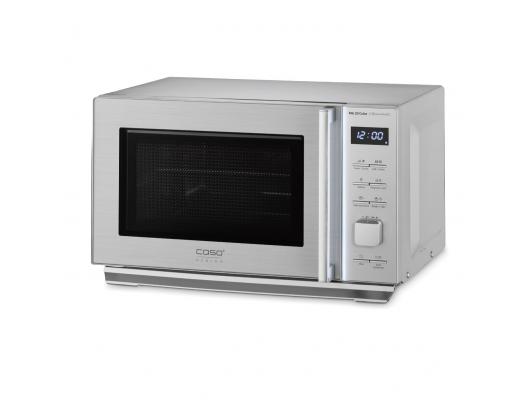 Mikrobangų krosnelė Caso Microwave Oven with Grill MG 20 Cube Free standing, 800 W, Grill, Silver