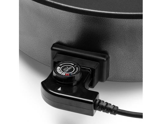 Kepintuvas-troškintuvas Tristar Multifunctional grill pan XL PZ-9135 Grill, Diameter 30 cm, 1500 W, Lid included, Fixed handle, Black