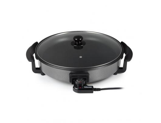 Kepintuvas-troškintuvas Tristar Multifunctional grill pan PZ-2964 Grill, Diameter 40 cm, 1500 W, Lid included, Fixed handle, Black