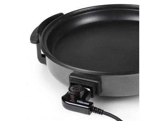 Kepintuvas-troškintuvas Tristar Multifunctional grill pan PZ-2964 Grill, Diameter 40 cm, 1500 W, Lid included, Fixed handle, Black