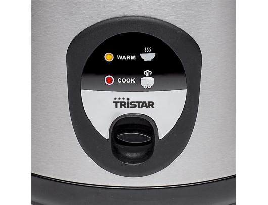 Ryžių virimo puodas Tristar Rice cooker RK-6126 400 W, 1 L, Grey