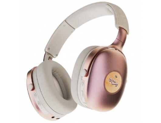 Ausinės Marley Headphones Positive Vibration XL Built-in microphone, ANC, Wireless, Over-Ear, Copper