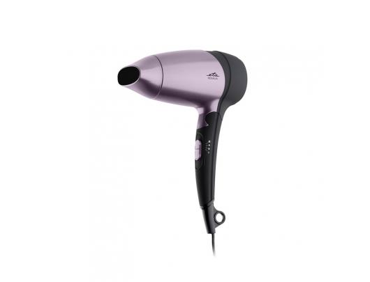 Plaukų džiovintuvas ETA Hair Dryer ETA632090000 Rosalia 1200 W, Number of temperature settings 3, Black/Purple