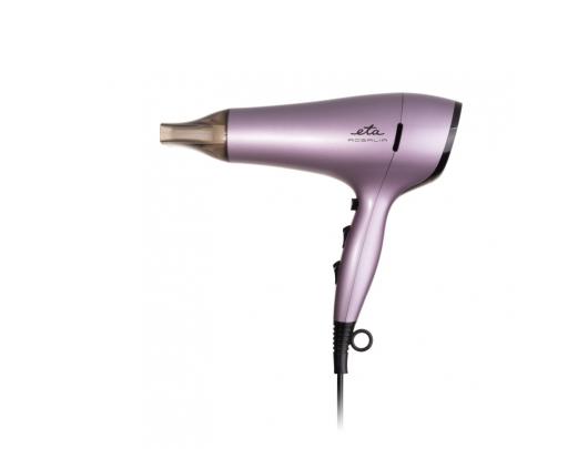 Plaukų džiovintuvas ETA Hair Dryer ETA431990000 Rosalia 2200 W, Number of temperature settings 3, Ionic function, Diffuser nozzle, Purple