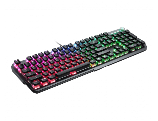 Klaviatūra MSI VIGOR GK71 SONIC Gaming keyboard, USB, RGB LED light, US, Wired, Black