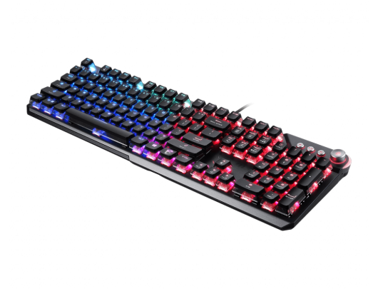 Klaviatūra MSI VIGOR GK71 SONIC Gaming keyboard, USB, RGB LED light, US, Wired, Black
