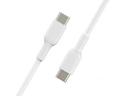 Kabelis Belkin BOOST CHARGE CAB003bt2MWH USB-C to USB-C, 2 m, White