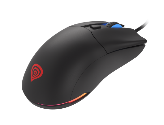 Žaidimų pelė Genesis Ultralight Gaming Mouse Krypton 750 Wired, 8000 DPI, USB 2.0, Black