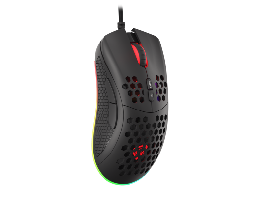 Žaidimų pelė Genesis Gaming Mouse Krypton 555 Wired, 8000 DPI, USB 2.0, Black