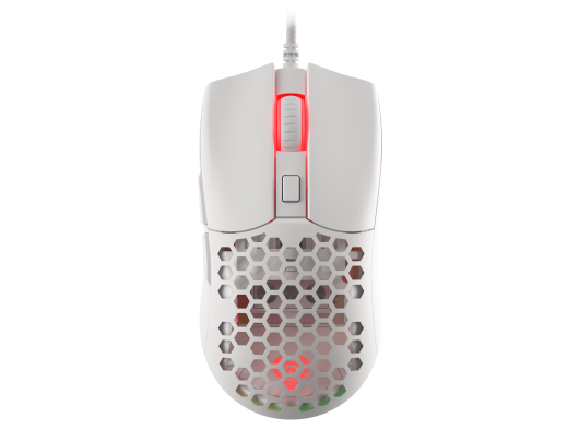 Žaidimų pelė Genesis Ultralight Gaming Mouse Krypton 750 Wired, 8000 DPI, USB 2.0, White