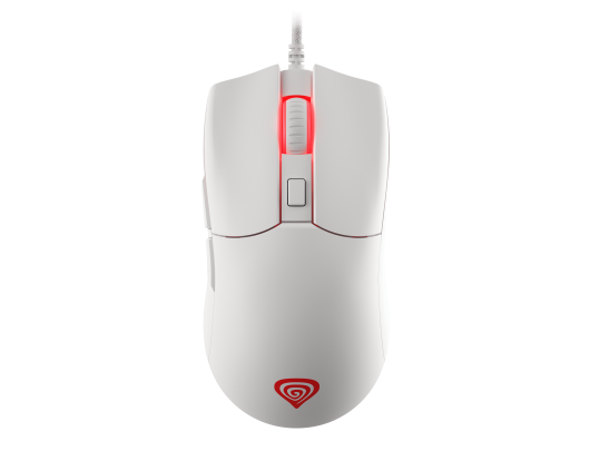 Žaidimų pelė Genesis Ultralight Gaming Mouse Krypton 750 Wired, 8000 DPI, USB 2.0, White