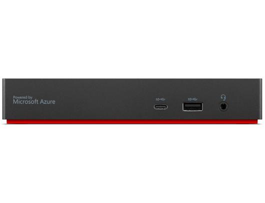 Jungčių stotelė Lenovo ThinkPad Universal USB-C Smart Dock powered by Microsoft Azure Sphere (Max displays: 3/Max resolution: 4K/60Hz/Supports: 2x4K/6