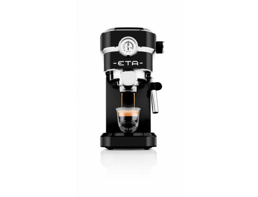 Kavos aparatas ETA Espresso coffee maker ETA618190020 Storio Pump pressure 20 bar, Built-in milk frother, Table, 1350 W, Black