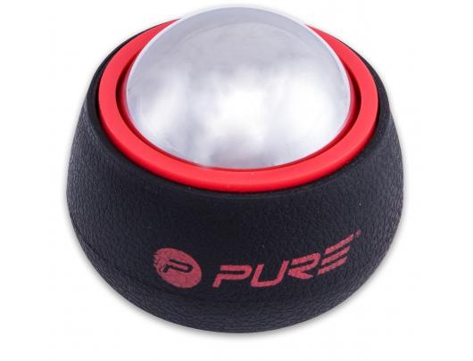Šaldymo kamuolys Pure2Improve Cold Ball Roller Black/Red/Silver
