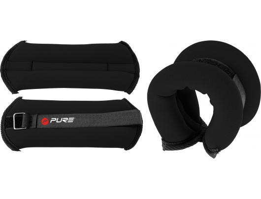Svarmenys Pure2Improve Ankle and Wrist Weights, 2x0,5 kg Black