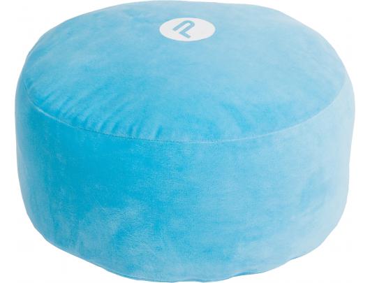 Pagalvė Pure2Improve Meditation Pillow Blue, Super Soft Velour Polyester Outer, Polypropylene/Cotton Filling