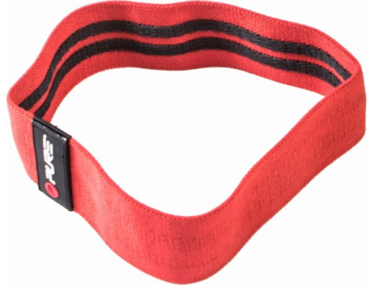 Gumos Pure2Improve Textile Resistance Band Heavy 45 kg, Red, 100% Polyester