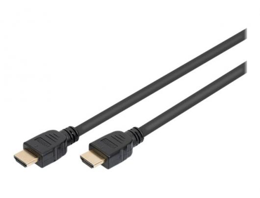Kabelis Digitus Ultra High Speed HDMI Cable with Ethernet AK-330124-020-S Black, HDMI to HDMI, 2 m