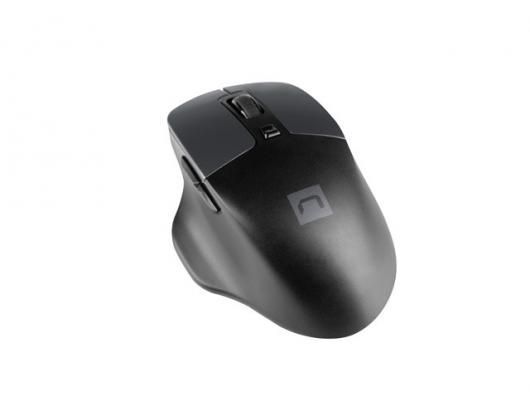 Belaidė pelė Natec Mouse, BlackBird 2, Silent, Wireless, 1600 DPI, Optical, Black