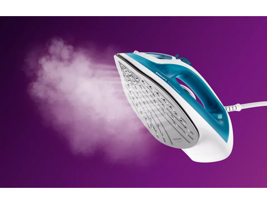 Lygintuvas Philips EasySpeed GC1750/20, garinis, 2000 W, vandens talpa 220 ml, nuolatinis garas 25 g/min, mėlynas