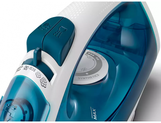 Lygintuvas Philips EasySpeed GC1750/20, garinis, 2000 W, vandens talpa 220 ml, nuolatinis garas 25 g/min, mėlynas