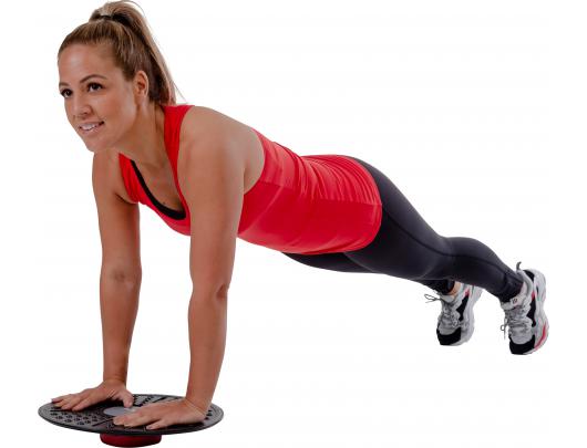 Balansinė platforma Pure2Improve Adjustable Balance Board Black/Red