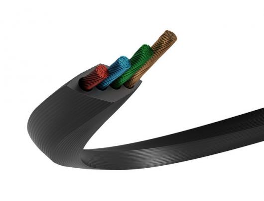 Kabelis Natec Prati, USB Micro to Type A Cable 1m, Black