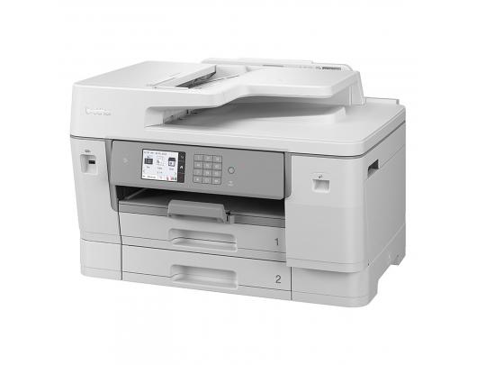 Rašalinis daugiafunkcinis spausdintuvas Brother Multifunctional printer MFC-J6955DW Colour, Inkjet, 4-in-1, A3, Wi-Fi, White