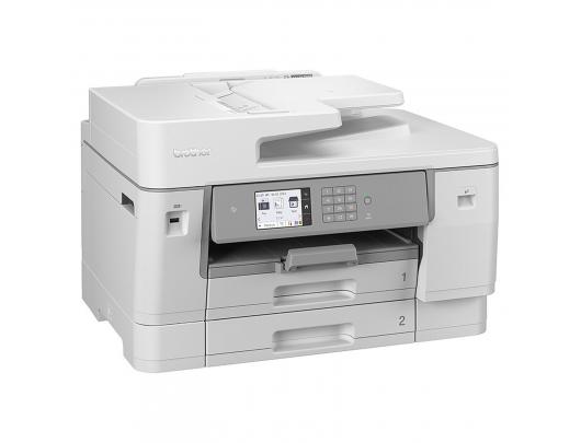 Rašalinis daugiafunkcinis spausdintuvas Brother Multifunctional printer MFC-J6955DW Colour, Inkjet, 4-in-1, A3, Wi-Fi, White