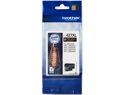Rašalo kasetė Brother LC427XLBK Ink Cartridge, Black