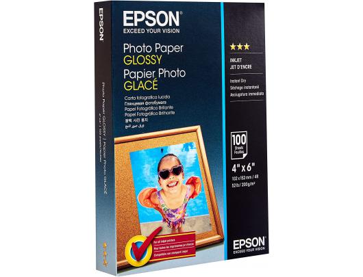 Foto popierius Epson Photo Paper Glossy 10 x 15 cm, 200 g/m²