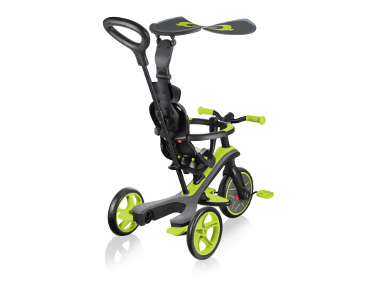 Triratukas Globber Tricycle and Balance Bike  Explorer Trike 4in1 Lime green