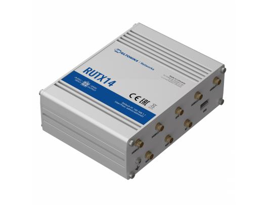Maršrutizatorius Teltonika RUTX14, belaidis, WWAN, Wi-Fi 5, LTE, Bluetooth, 3G, stacionarus, 5 prievadų jungiklis, 2.4 GHz / 5 GHz