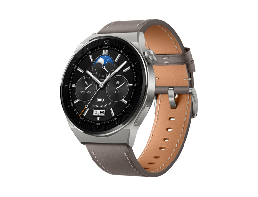 Išmanusis laikrodis Huawei WATCH GT 3 Pro Smart watch, GPS (satellite), AMOLED, Touchscreen, Heart rate monitor, Activity monitoring 24/7, Waterproof