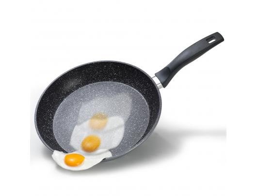 Keptuvių rinkinys Stoneline Pan Set of 2 6937 Frying, Diameter 24/28 cm, Suitable for induction hob, Fixed handle, Anthracite