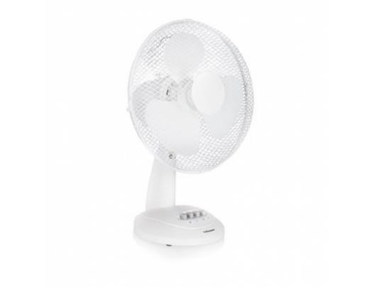 Stalinis ventiliatorius Tristar VE-5930 Desk fan, Number of speeds 3, 40 W, Oscillation, Diameter 30 cm, White