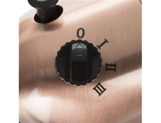 Ventiliatorius su stovu Tristar VE-5971	 Retro stand fan, Number of speeds 3, 50 W, Oscillation, Diameter 40 cm, Copper