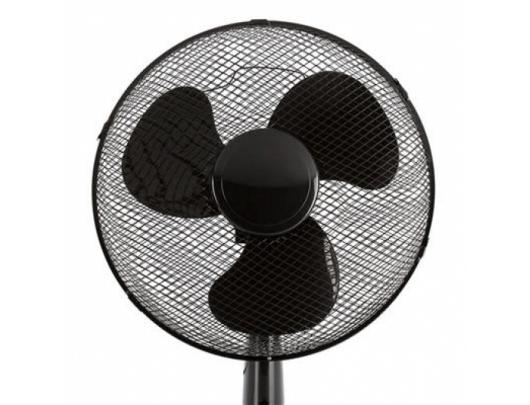Stalinis ventiliatorius Tristar VE-5979 Desk fan, Number of speeds 3, 45 W, Oscillation, Diameter 40 cm, Black