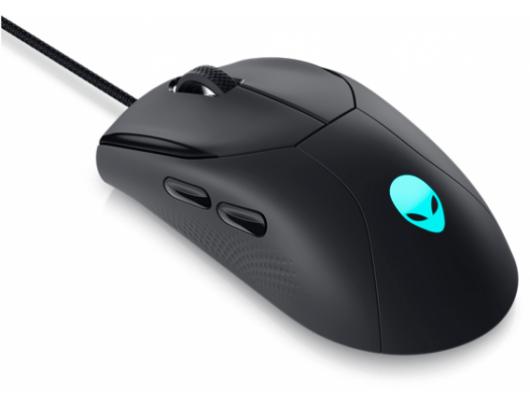 Žaidimų pelė Dell Gaming Mouse Alienware AW320M wired, Black, Wired - USB Type A