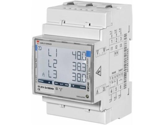 Skaitiklis Carlo Gavazzi Smart Power Meter, 3 phase, up to 65A EM340 MID certificate