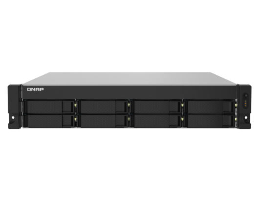 Diskų masyvas QNAP 8-Bay NAS 	TS-832PXU-RP-4G Up to 8 HDD Hot-swap, AL324 ARM Cortex-A57 Quad-Core, Processor frequency 1.7 GHz, 4GB, DDR4, 2x2.5GbE,
