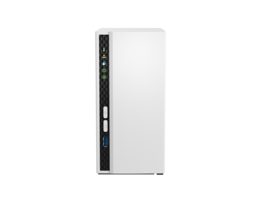 Diskų masyvas QNAP 2-Bay ARM 	TS-233 Up to 2 SATA 6Gb/s, 3Gb/s, Cortex-A55, Processor frequency 2.0 GHz, 2 GB, N/A, 2xUSB 2.0, 1xUSB 3.2 Type-A; 1xGi