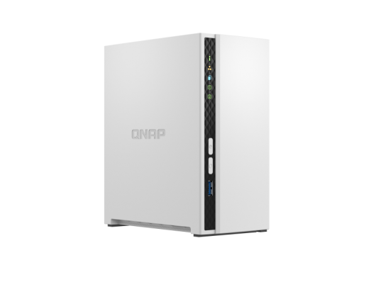 Diskų masyvas QNAP 2-Bay ARM 	TS-233 Up to 2 SATA 6Gb/s, 3Gb/s, Cortex-A55, Processor frequency 2.0 GHz, 2 GB, N/A, 2xUSB 2.0, 1xUSB 3.2 Type-A; 1xGi