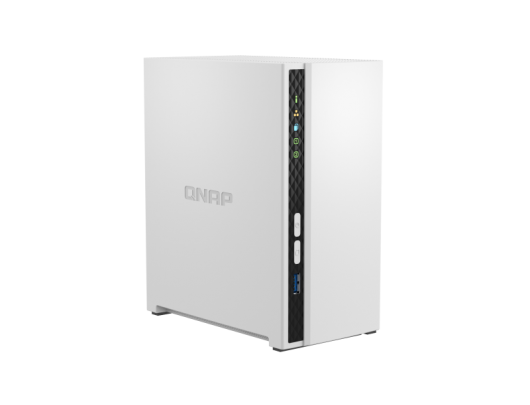 Diskų masyvas QNAP 2-Bay ARM 	TS-233 Up to 2 SATA 6Gb/s, 3Gb/s, Cortex-A55, Processor frequency 2.0 GHz, 2 GB, N/A, 2xUSB 2.0, 1xUSB 3.2 Type-A; 1xGi