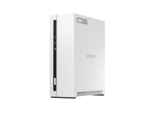 Diskų masyvas QNAP 1-Bay ARM 	TS-133 Up to 1 SATA 6Gb/s, 3Gb/s, Cortex-A55, Processor frequency 1.8 GHz, 2 GB, N/A, 1xUSB 2.0, 1xUSB 3.2 Type-A; 1xGi