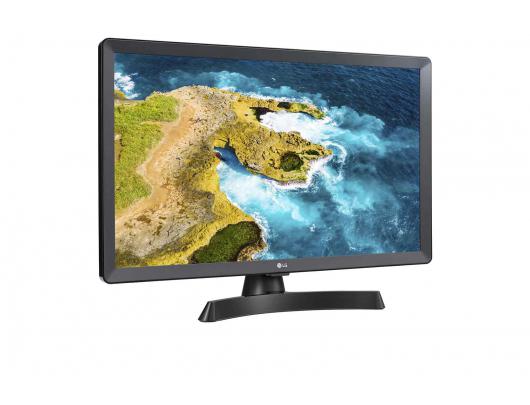 Monitorius LG Monitor 24TQ510S-PZ 23.6", VA, HD, 1366x768, 16:9, 14 ms, 250 cd/m², Black, 60 Hz, HDMI ports quantity 2