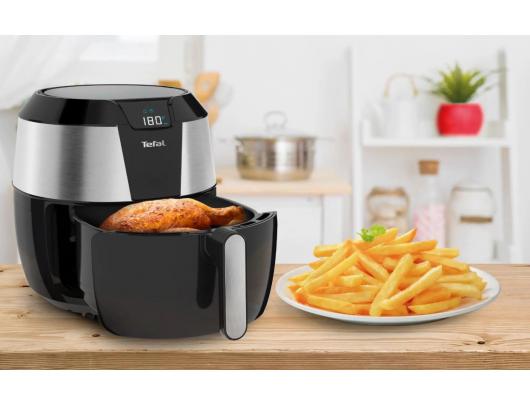 Karšto oro gruzdintuvė Easy Fry XXL Air Fryer | EY701D15 | Power 1700 W | Capacity 5.6 L | Black/Silver
