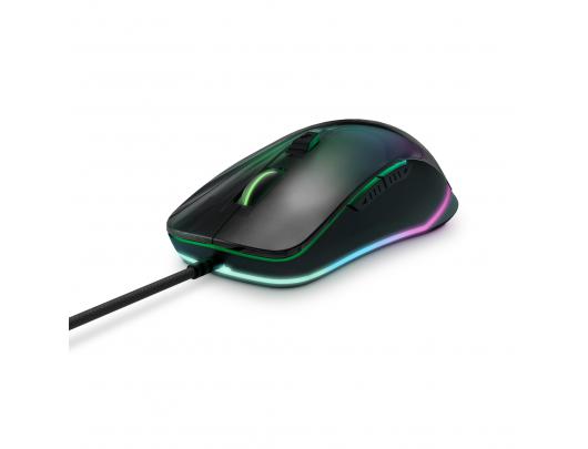 Žaidimų pelė Energy Sistem Gaming Mouse ESG M3 Neon (Mirror Effect, USB braided cable, RGB LED light, 7200 DPI)