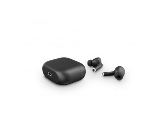 Ausinės Energy Sistem Earphones True Wireless Style 2 Graphite (True Wireless Stereo, BT 5.1, Deep Bass, Charging Case)