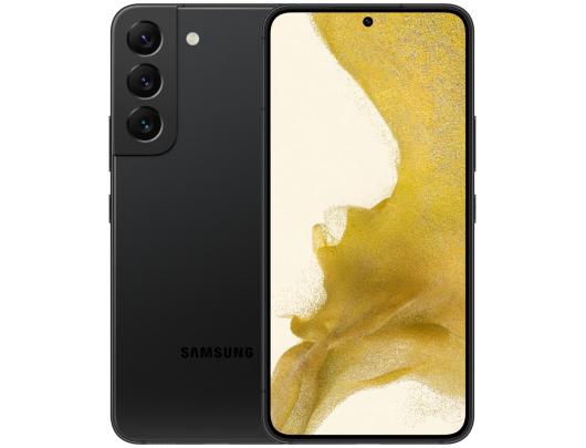 Mobilusis telefonas Samsung Galaxy S22 S901 Phantom Black, 6.1", Dynamic AMOLED, 1080x2340, Exynos 2200, Internal RAM 8GB, 128GB, Dual SIM, 5G, Main